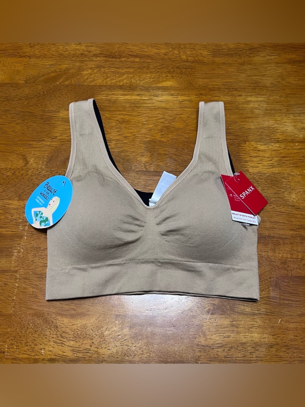 Spanx Breast of Both Worlds® Reversible tank Comfort Bra size S - Picture 1 of 10